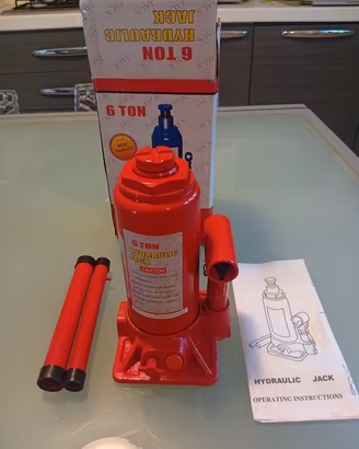Cric sollevatore idraulico portatile auto