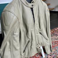 Giacca  in pelle moto