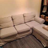 Divano 3 posti senza pouf marcaIkea modello Ektrop