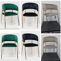 sedia new velvet in tessuto arredo locali 