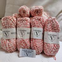 4 gomitoli di cotone firmato Valentino