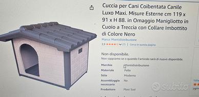 Cuccia per cane coibentata da esterno