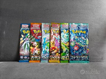 set pack Pokemon giapponesi SV jap 