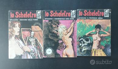 3 Fumetti lo scheletro 