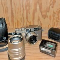 Contax G2 Silver Full Kit