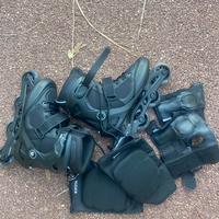 Pattini in linea Oxelo n. 40 con protezioni