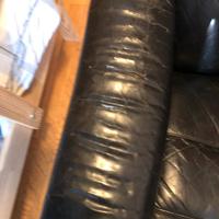 poltrona in vera pelle