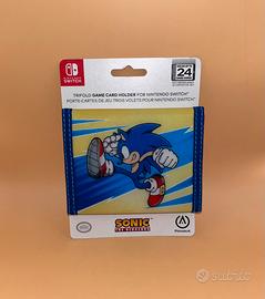 PowerA game card holder sonic nintendo switch
