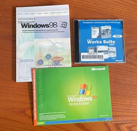 Manuali Vintage Windows 98 XP Works Suite 2003