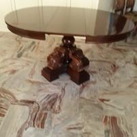 Tavolo noce scuro classico come nuovo