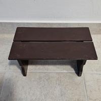 Sgabello in legno vintage