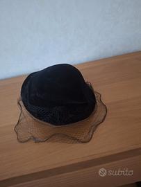 Cappello vintage velluto
