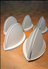 6 Plafoniere ALBANI in vetro