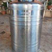 CONTENITORE PER OLIO IN ACCIAIO INOX
