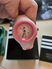 Orologio bambino adidas rosso/nero o rosa/nero