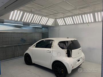 Cabina di verniciatura a secco
