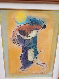 TECNICA MISTA  PITTORE EUGENIO PARDINI VIAREGGIO