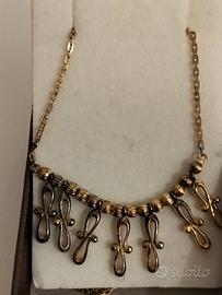 Collana Vintage UNOAERRE in Argento 925 Dorato - D