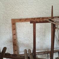 Antico telaio da tessitura