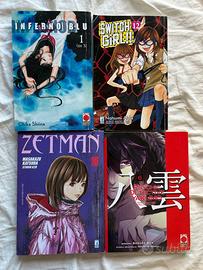 Manga assortiti lotto misto 4 libri shojo