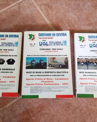 Libro - Concorsi Polizia, Carabinieri, GDF, VFP