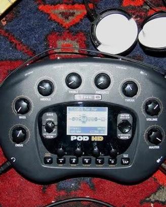 Multieffetto POD HD BEAN chitarra e voce