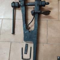 Morsa da banco vintage grande