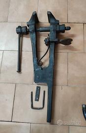 Morsa da banco vintage grande