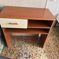 Scrivania camera dal letto bambino ufficio marrone