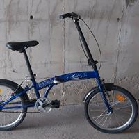 bicicletta pieghevole con ruote da 20.