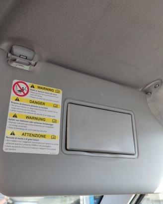 Aletta parasole destra MAZDA 2 del 2004