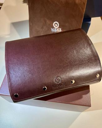 Mirage Luxury Travel custodia per 6 orologi Brown
