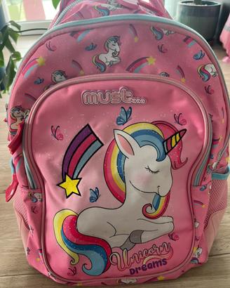 Zaino scuola unicorn