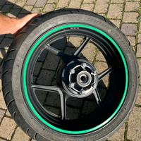 Cerchione posteriore gommato kawasaki z750