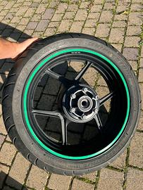 Cerchione posteriore gommato kawasaki z750