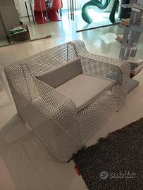 Poltrona Ivy di Emu completa di cuscini 