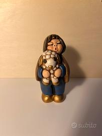 pastore con pecora presepe classico thun