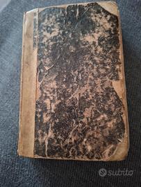 Antico Libro "Ettore Fieramosca 1839