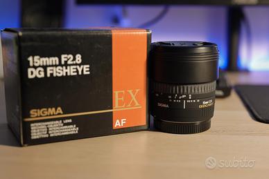 SIGMA 15mm F/2.8 DG Fisheye x Canon