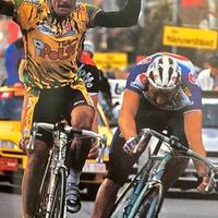 maglia ciclismo da collezione autografata G. BUGNO