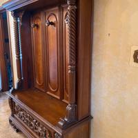 Mobile da ingresso appendiabiti e cassapanca