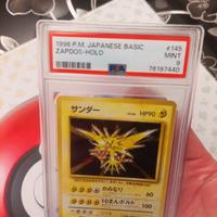 Pokemon Zapdos holo 1996 psa 9