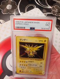 Pokemon Zapdos holo 1996 psa 9