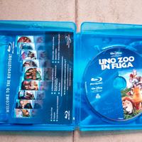 Blu Ray Disney UNO ZOO IN FUGA