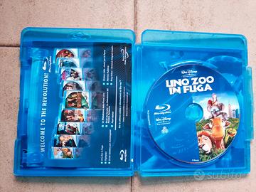 Blu Ray Disney UNO ZOO IN FUGA