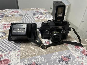 Macchina Fotografica Vintage Comet K 35 + Flash