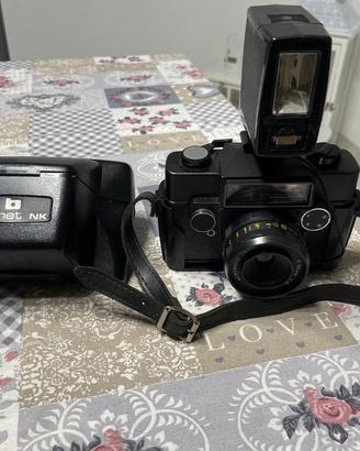 Macchina Fotografica Vintage Comet K 35 + Flash