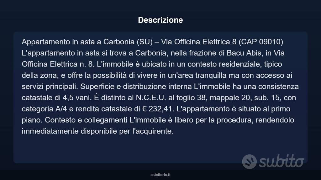 Appartamento – Carbonia, Colonia Bellisai - Vista 4