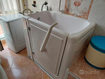 Vasca con seduta per disabili oceano 