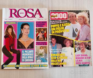 Riviste Anni 80 - Mondo Rosa N. 1 + Novella 2000